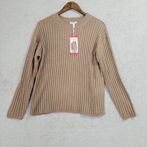 NEW Jessica Simpson Womens M Ribbed Knit Sweater  Medium// 26CT